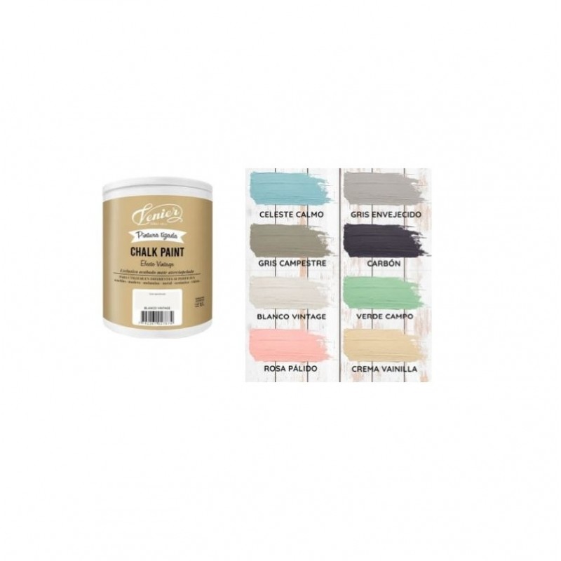 LATEX VINTAGE CHALK PAINT CREMA VAINILLA 1
