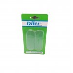 TOPETINA RECTANGULAR TRANSP. X2U.