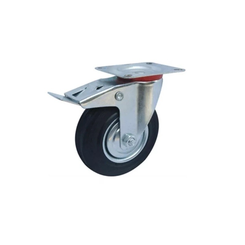 RUEDA HOR.GIR.GOMA  125 C/FRENO