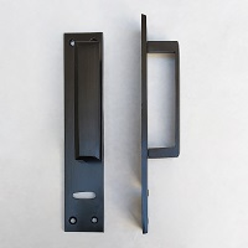 MANIJON ALUMINIO LARGO NEGRO