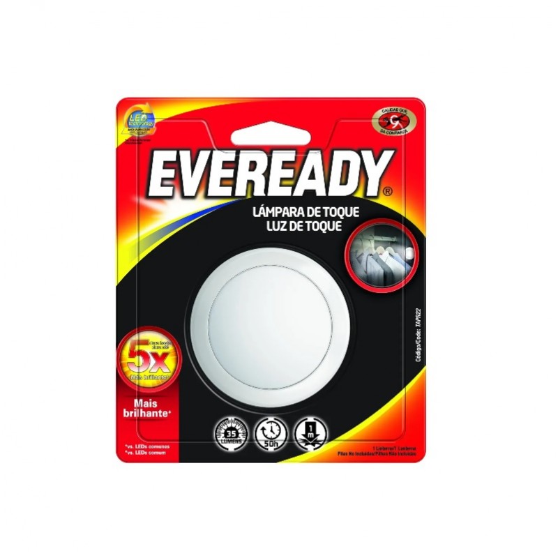 LINTERNA C/LED PULSADOR 35 LUMENES