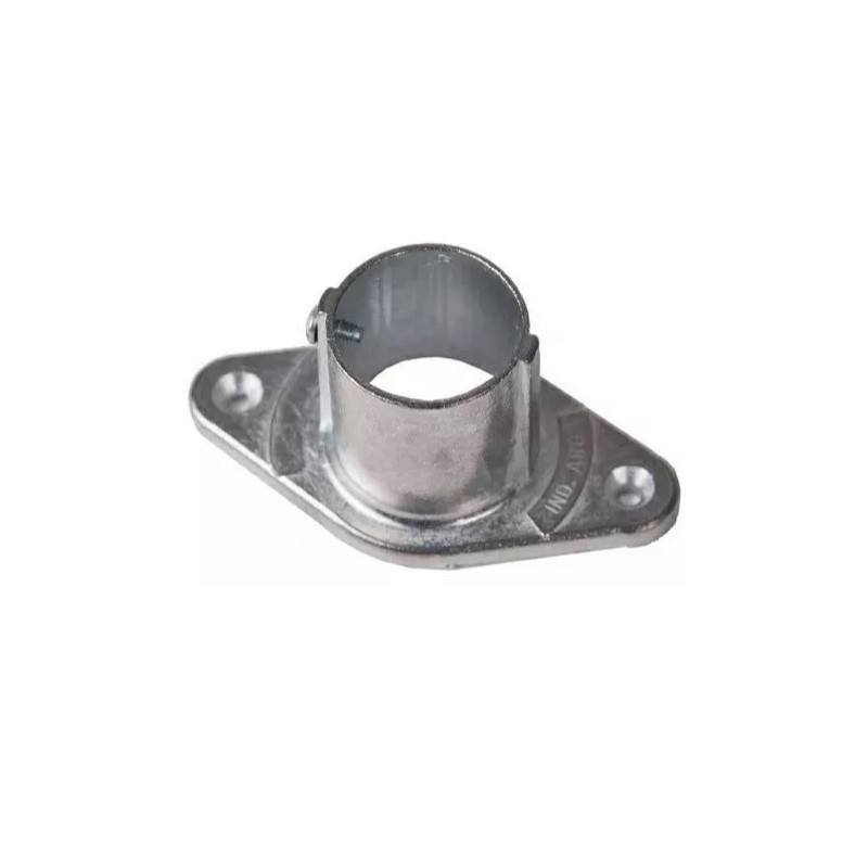 SOPORTE P/CAÑO CURVO METAL ALUMINIO