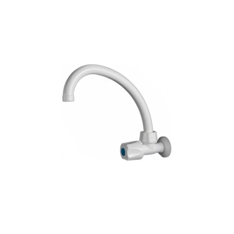 CANILLA COCINA PVC PARED 1 AGUA*