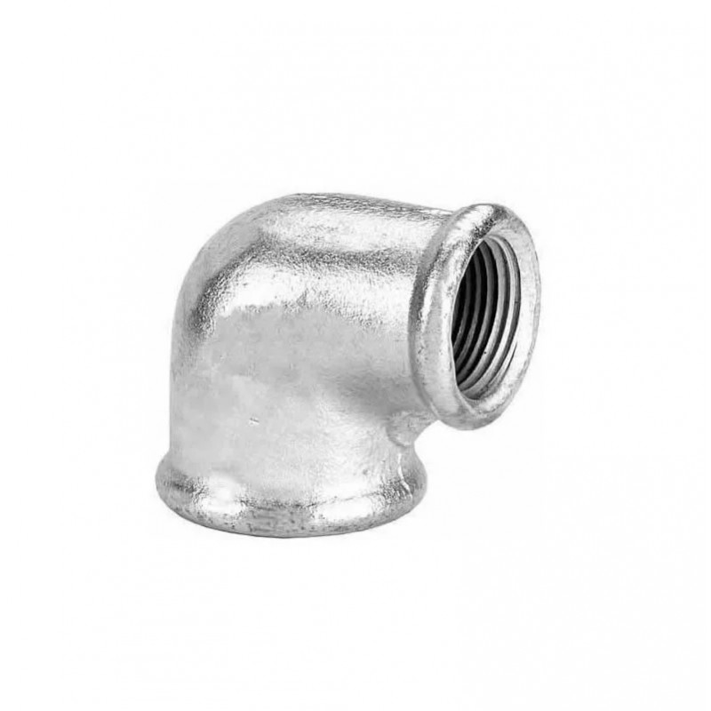 CODO 1 H-H GALVANIZADO