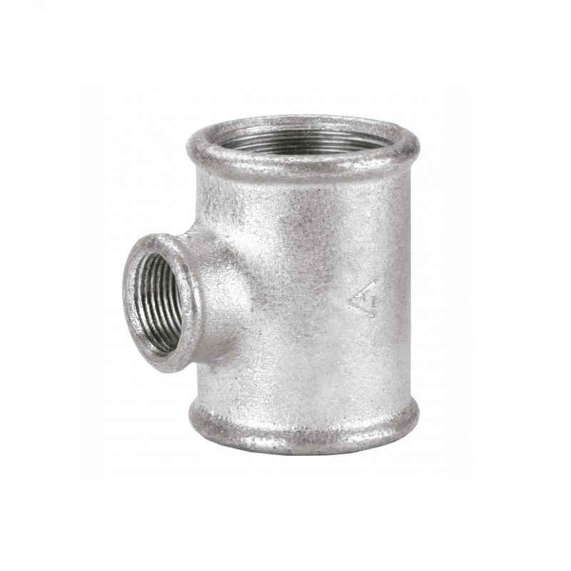 TEE REDUCCION 1X1/2    GALVANIZ