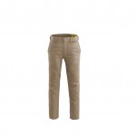 PANTALON ALGODON BEIGE T.38