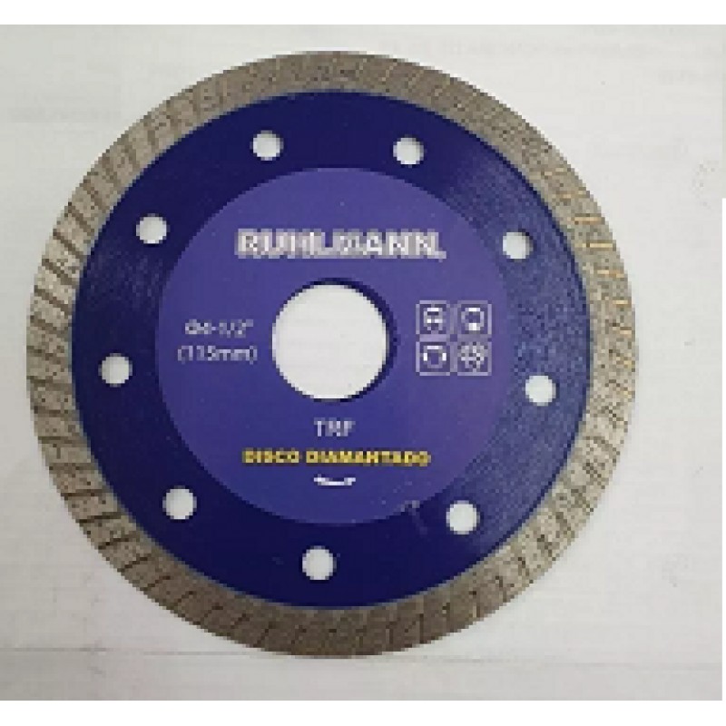 DISCO DIAMANTADO AZUL 4½ "TRF"