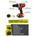 TALADRO BAT. 18V.13MM.LITIO C/PERC