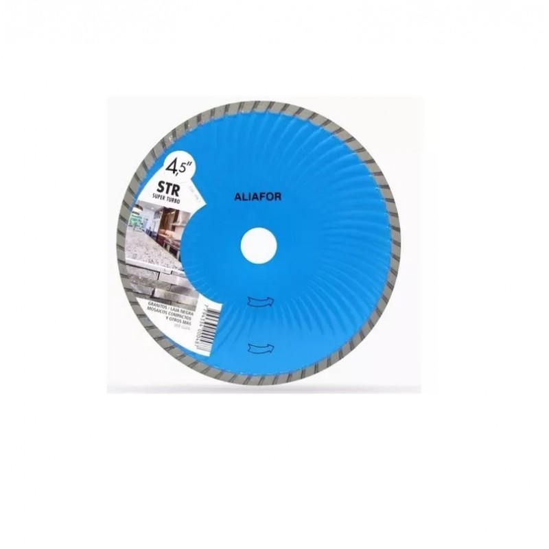 DISCO DIAMANTADO CELESTE 4½"STR"