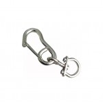 MOSQUETON SEGURIDAD Nº0 GIRATORIO 6.5X120MM.