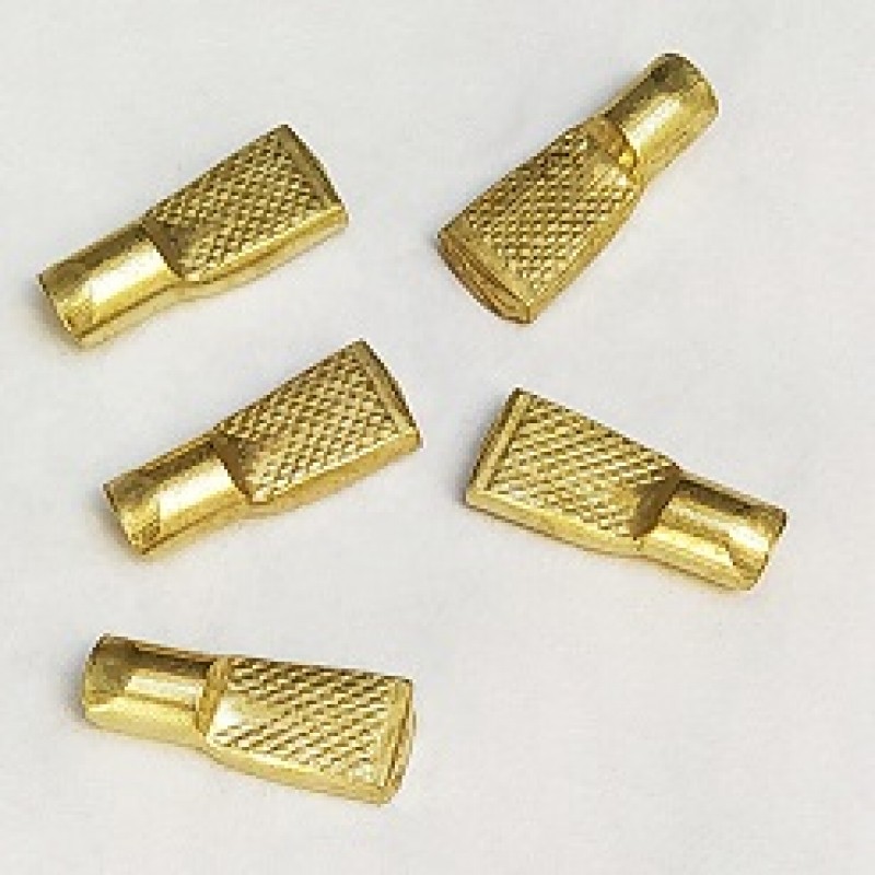 SOPORTE VITRINA MACIZO H° BRONCEADO