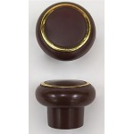 TIRADOR PLASTICO 30MM BLANCO