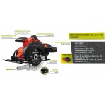 SIERRA CIRCULAR 6½" BAT. 18V.LITIO