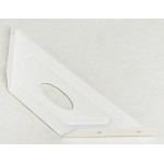 SOPORTE LATERAL P/ESTANTE BLANCO 200MM