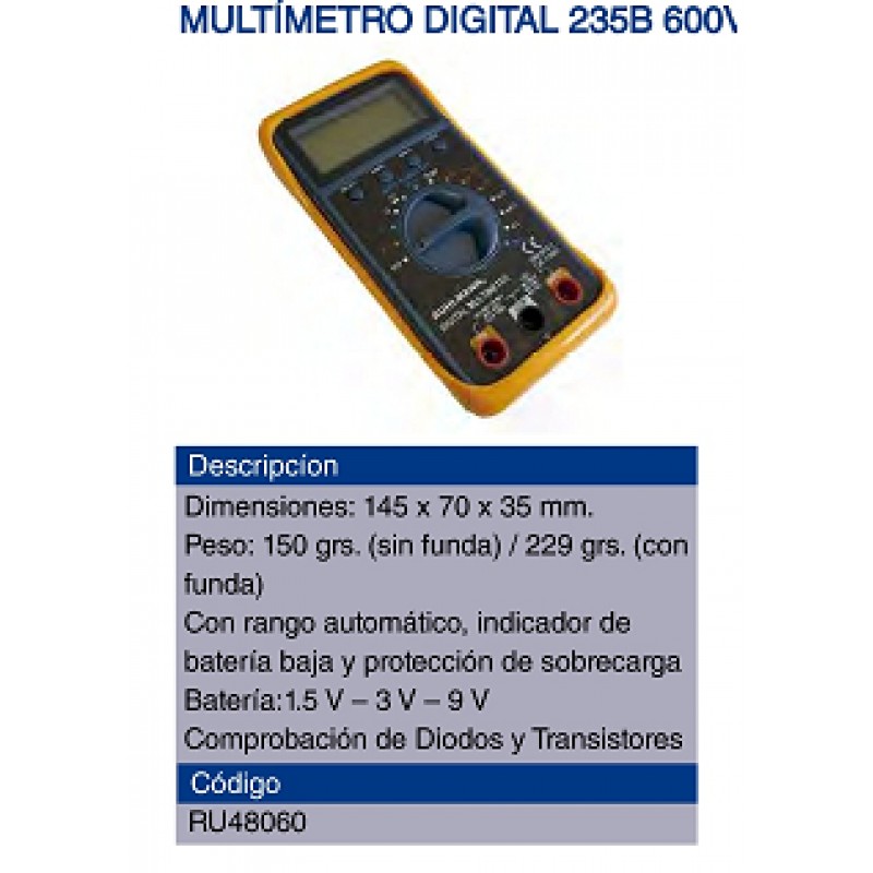 TESTER CON FUNCION TEMPERATURA