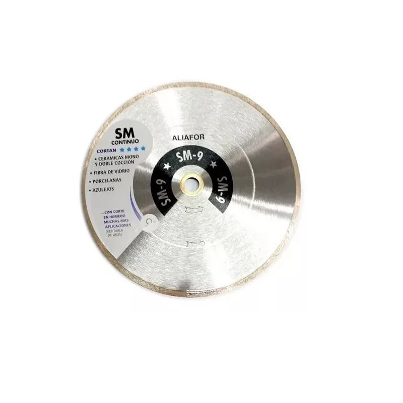 DISCO DIAMANTADO GRIS 7  "SM"