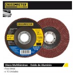 DISCO DE PULIR FLAP 7" OXIDO ALUMINIO G80
