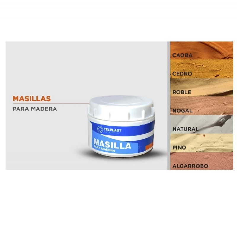 MASILLA P/MADERA ROBLE 250GRS