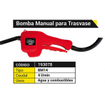 BOMBA MANUAL P/TRASVASE 4 L/MIN
