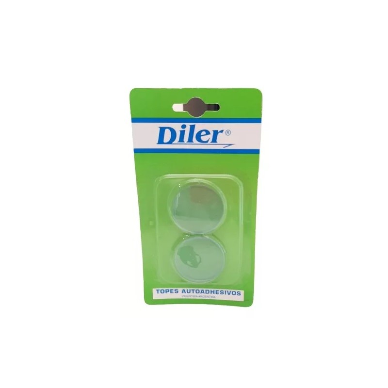 TOPETINA REDONDA TRANSP. X2U.