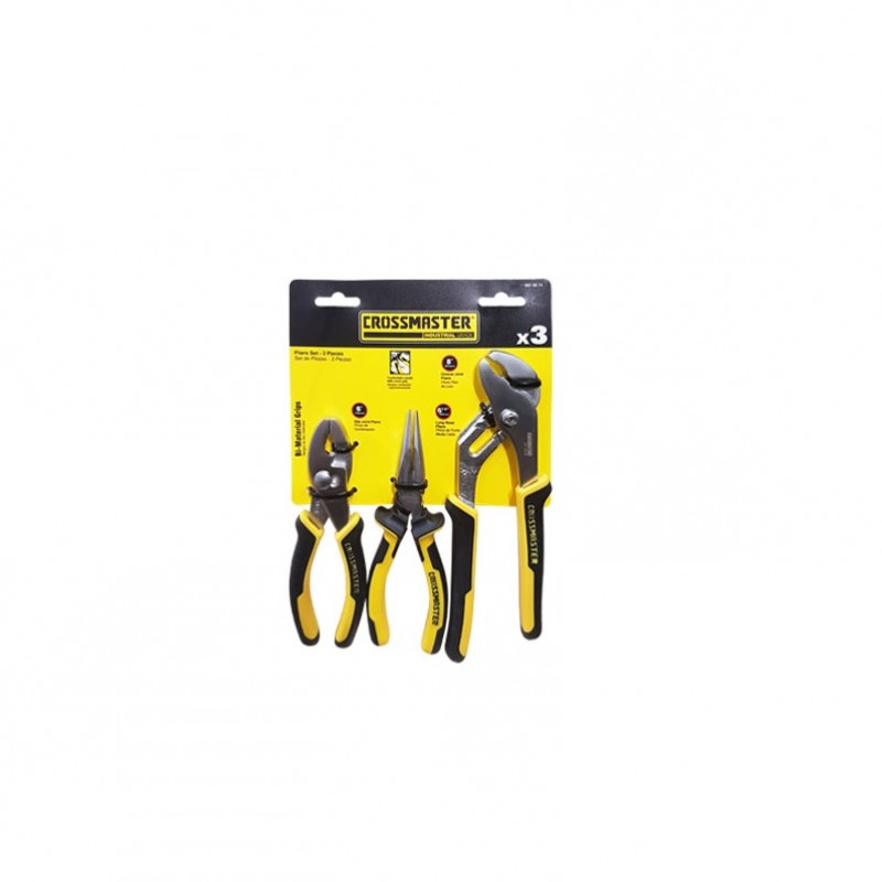JUEGO SET PINZAS 3 PZ FORD-1/2-LORO