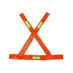 BANDOLERA FLUO C/REFLECTIVO