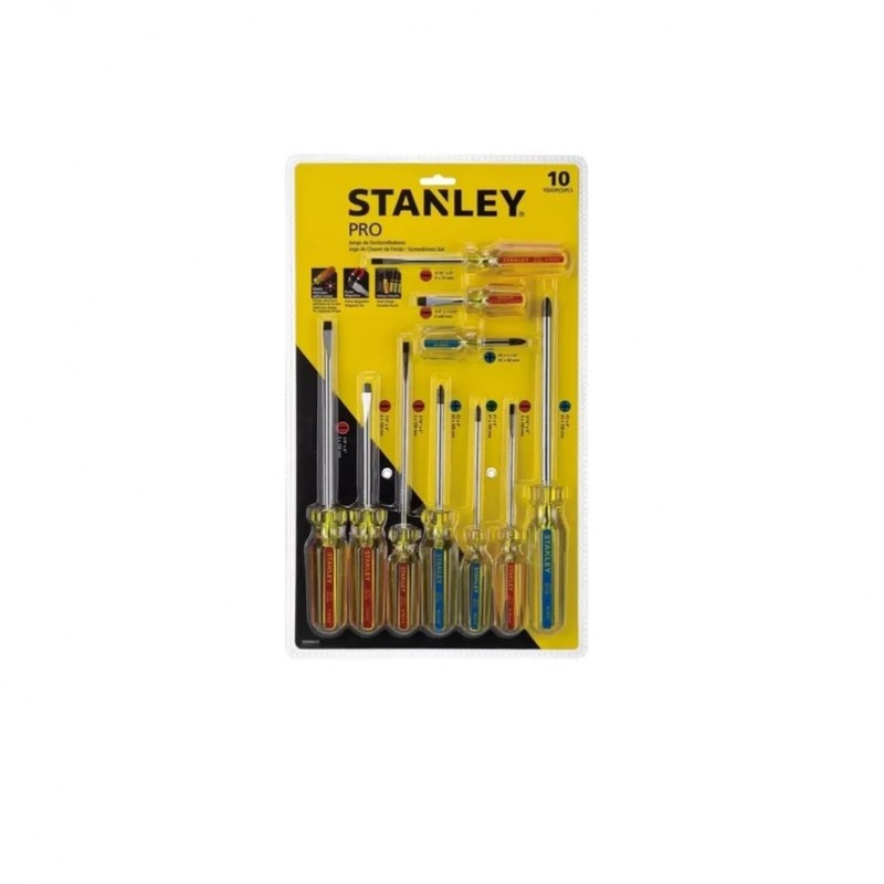 JUEGO DESTORNILLADOR 10 PIEZAS