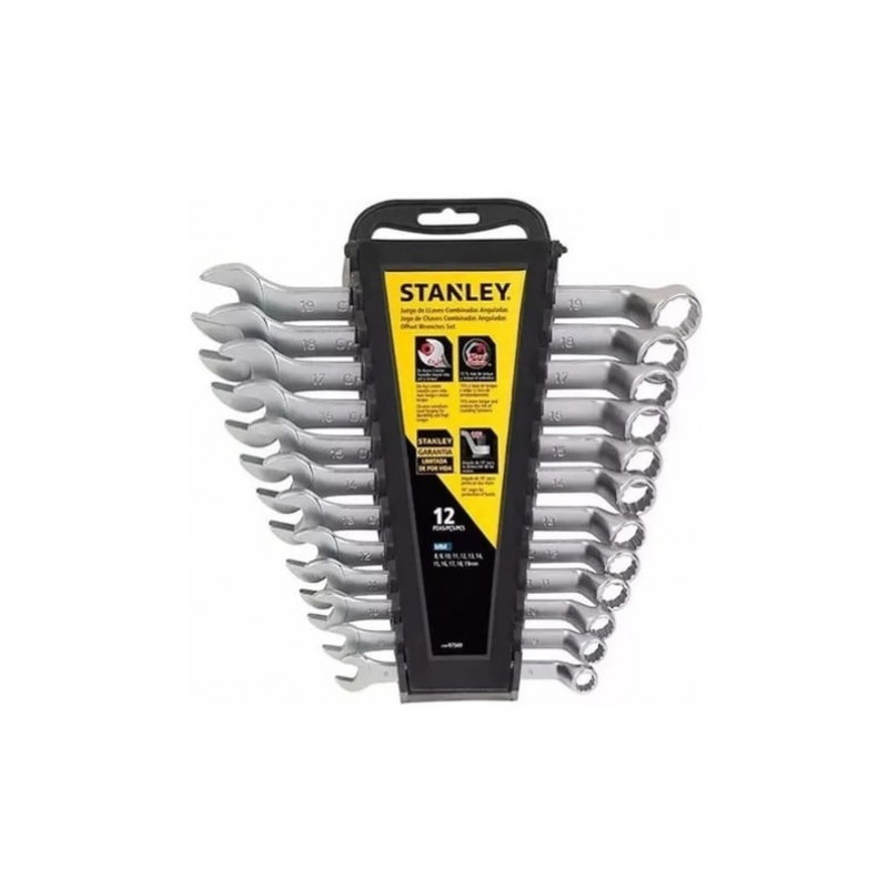 JUEGO LLAVES COMB.12PZAS.MM.