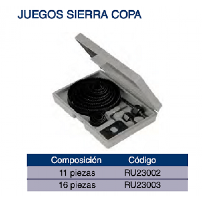 JUEGO SIERRA COPA 11PZAS.