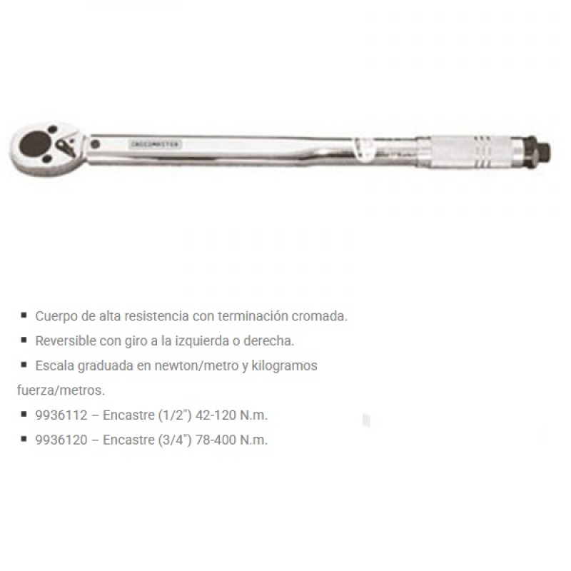 TORQUIMETRO AUTOMATICO 3/4