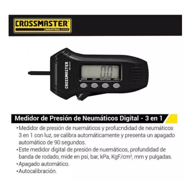 MEDIDOR PRESION NEUMATICO DIGITAL