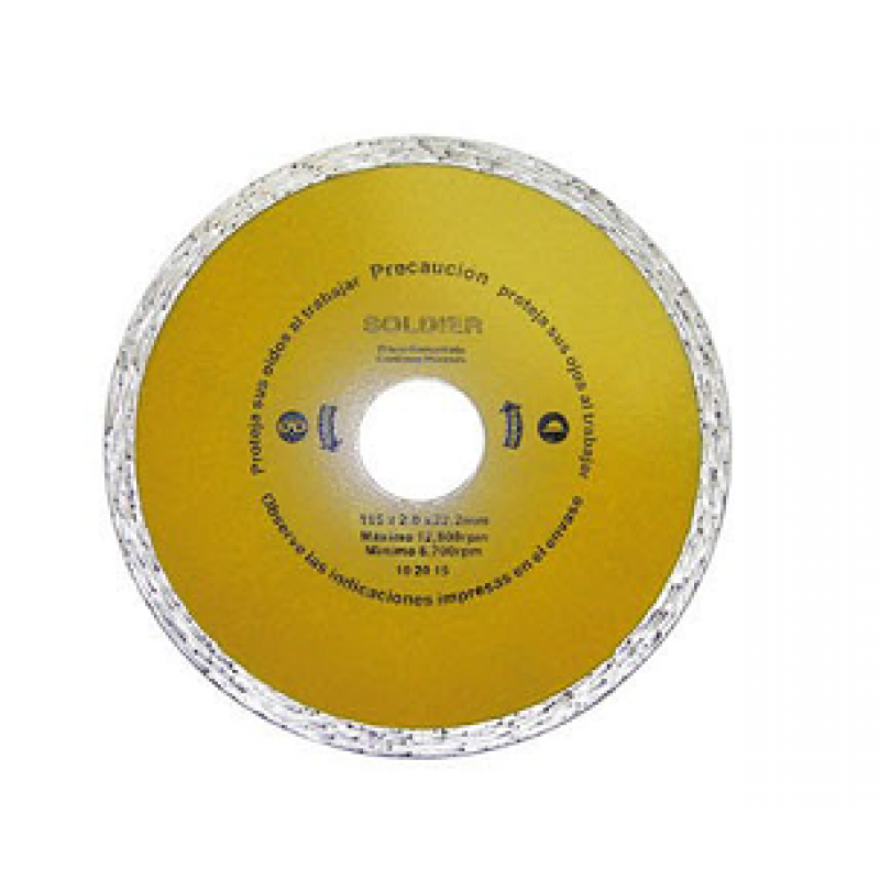 DISCO DIAMANTADO CONTIN. 4½"