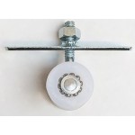 RUEDA CARRO SIMPLE 20MM C/RUL.