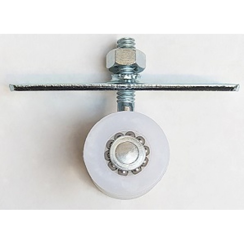 RUEDA CARRO SIMPLE 20MM C/RUL.