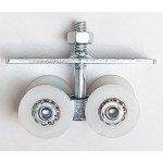 RUEDA CARRO DOBLE 20MM C/RUL.