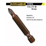 PUNTA PHILLIPS N°2 65MM. DOBLE PH2-PL6 X 10U