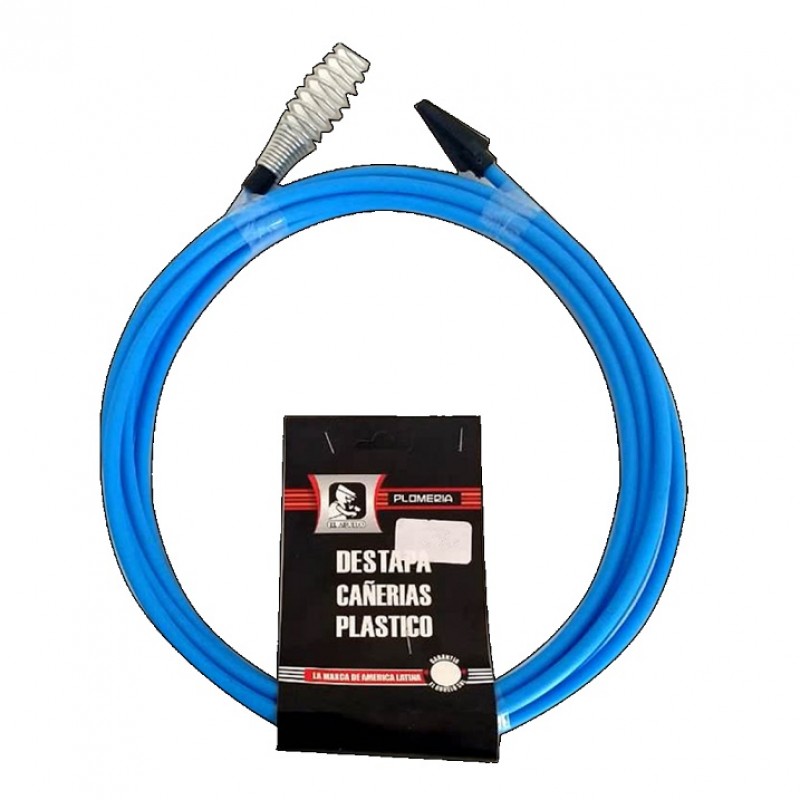 DESTAPA CAÑERIA PLASTICO 15M.