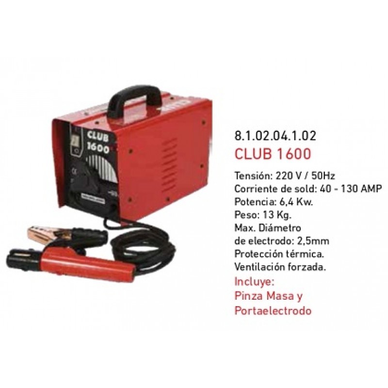 SOLDADORA ELEC.130A.CLUB 1600