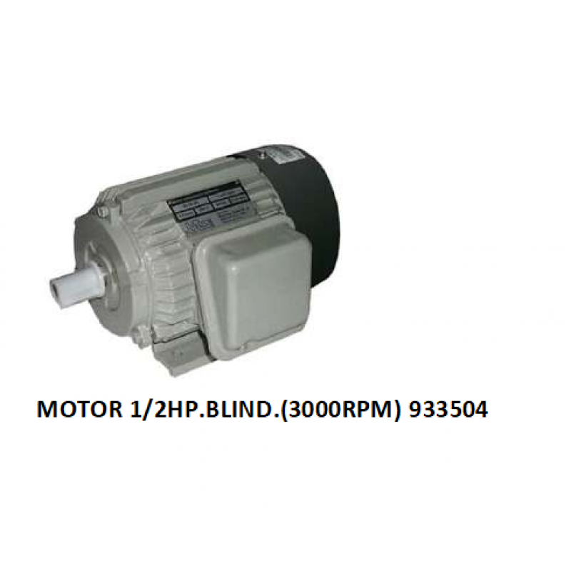 MOTOR 1/2HP.BLIND.(3000RPM)MON-