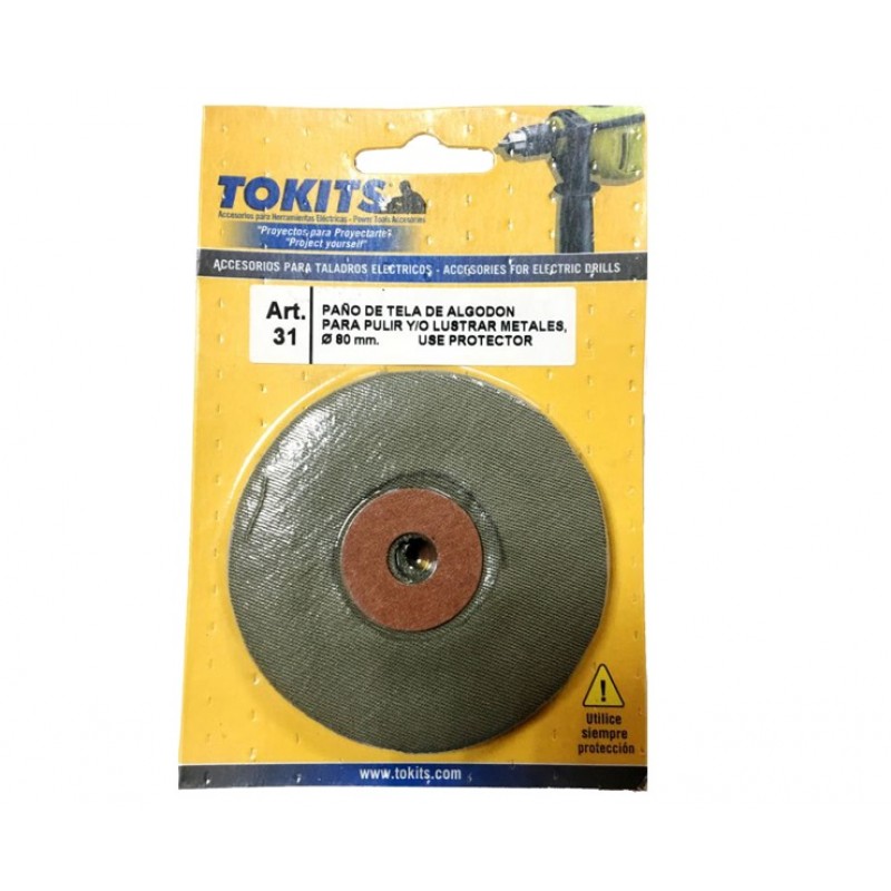 ART.031 PANO TELA ALGODON  80MM