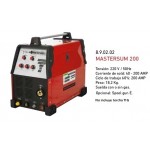 SOLDADORA MIG 200A.MAG/MMA/TIG 220V.