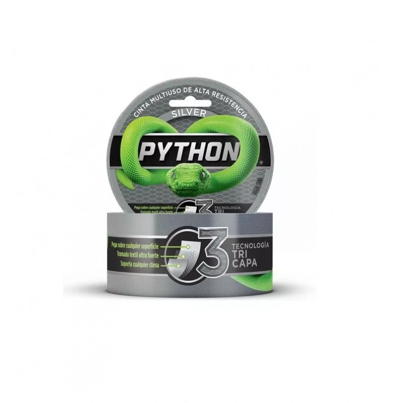 CINTA PYTHON 9 MTS. GRIS
