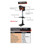 AGUJEREADORA DE BANCO 16MM.COLUMNA PROF.