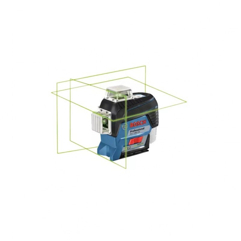 NIVEL LASER VERT.360° + HORIZ.360° *VERDE*