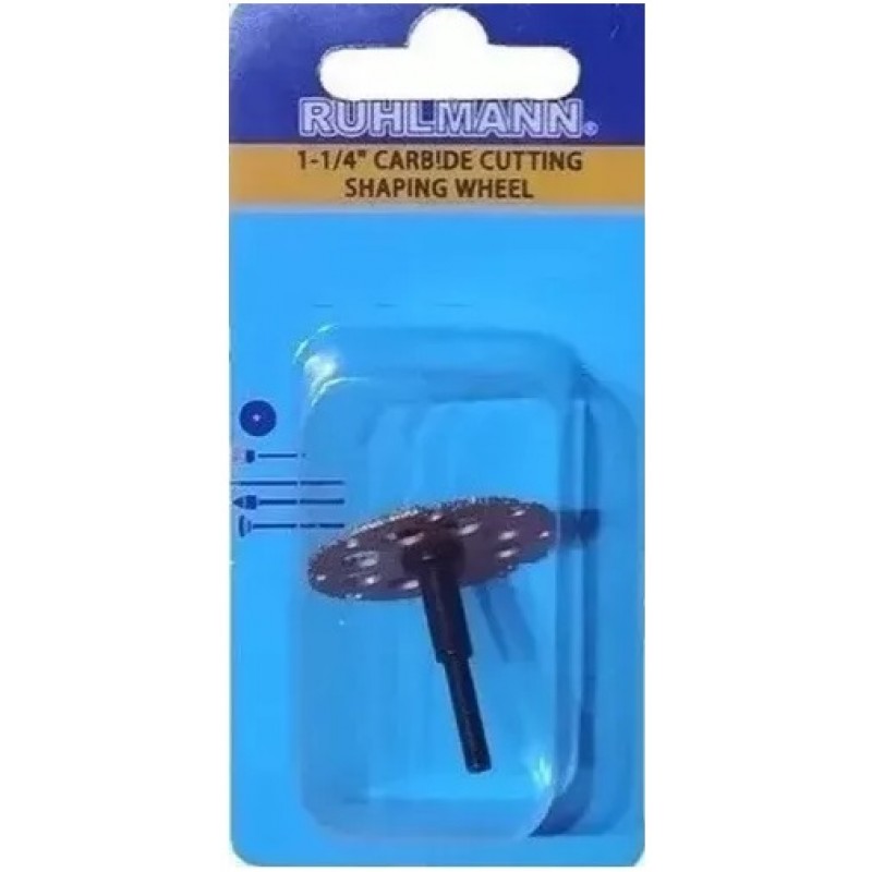 ACCESORIOS P/MINITORNO-HOJA CARBURO P/MADERA