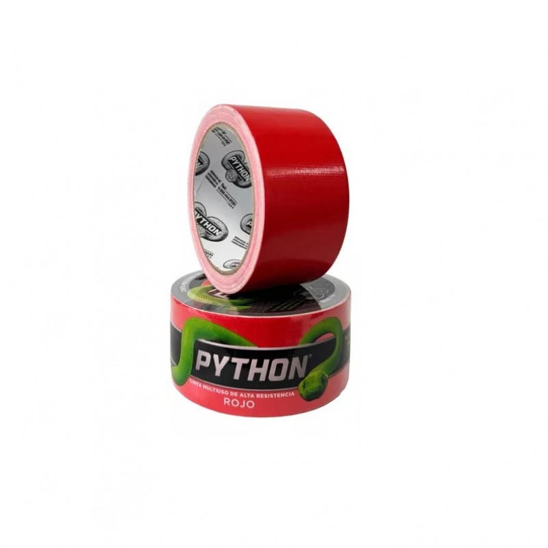 CINTA PYTHON 9 MTS. ROJO