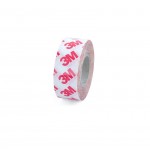 CINTA DOBLE FAZ TRANSPARENTE 19MMX33MTS.