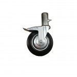 RUEDA P/ANDAMIO GIRATORIO CHAPA 160MM C/FRENO