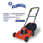 CORTADORA CESPED ELECT.1HP.C/BOL.16" R/14CM.
