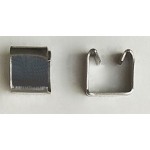 SOPORTE P/VIDRIO U NIQUELADO